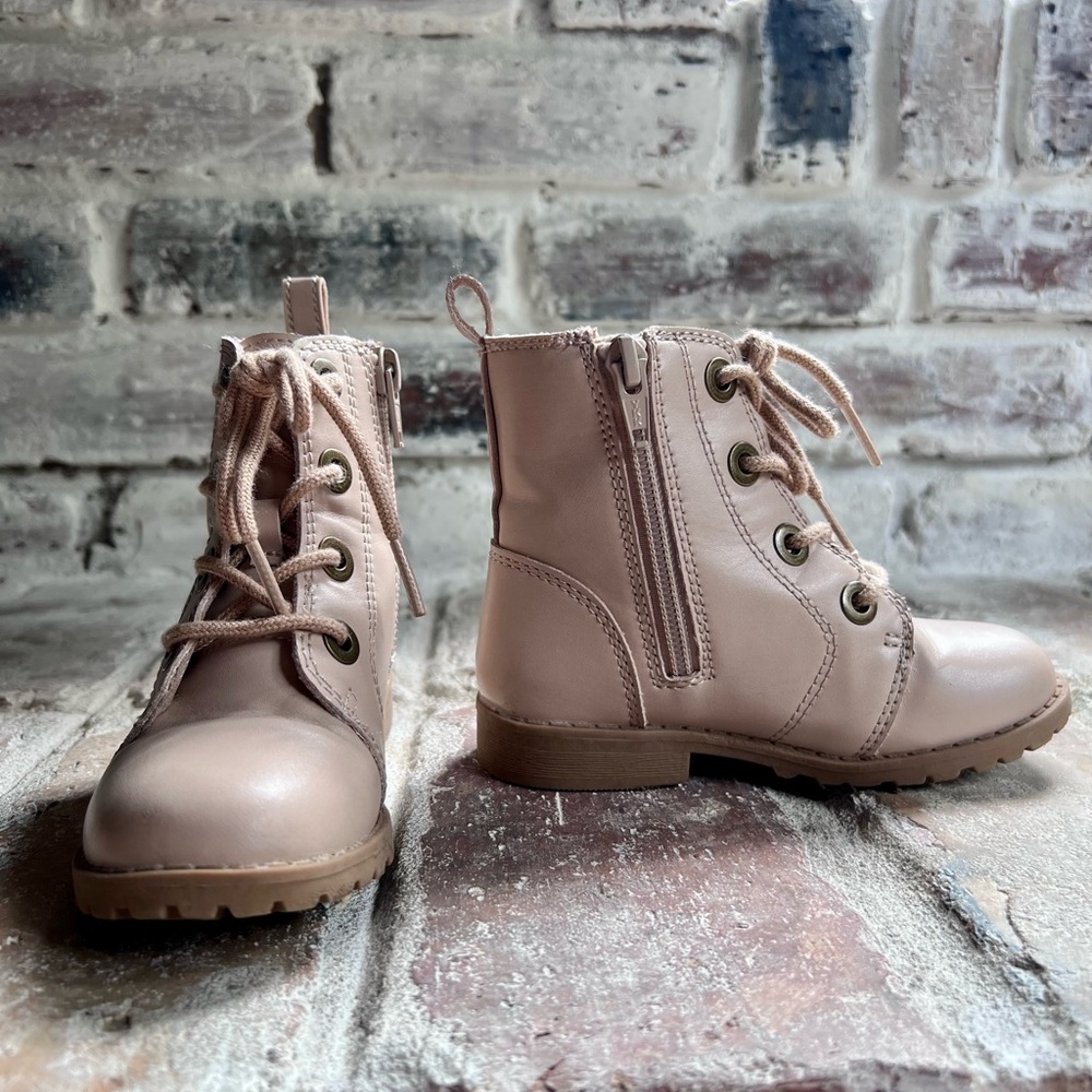 Old Navy Girls Leather Boots